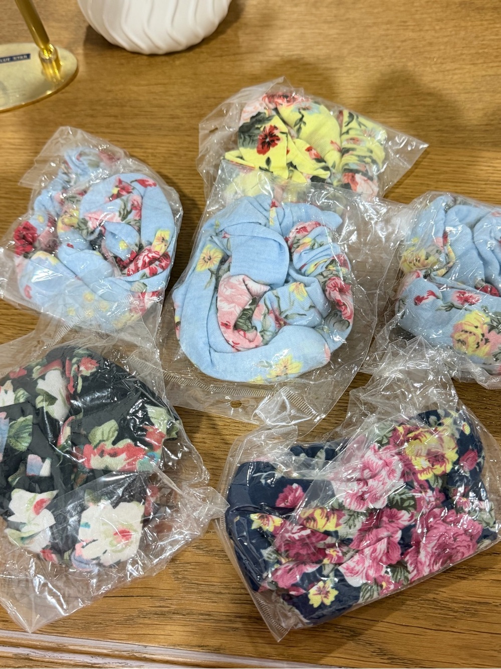 Floral Twist Turban Headbands Bundle – New, Multiple Colors